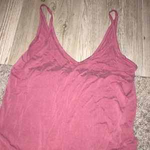 Scallop cut tank top